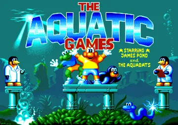 Aquatic Games, The - Starring James Pond and the Aquabats screen shot title